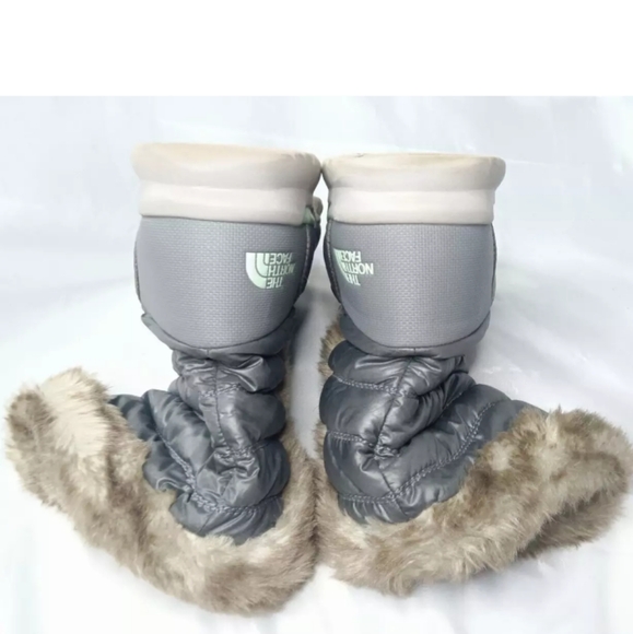 The North Face Thermoball Microbaffle Bootie II Women's Size 10 Gray Winter - Picture 10 of 11